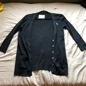Navy blue cardigan
